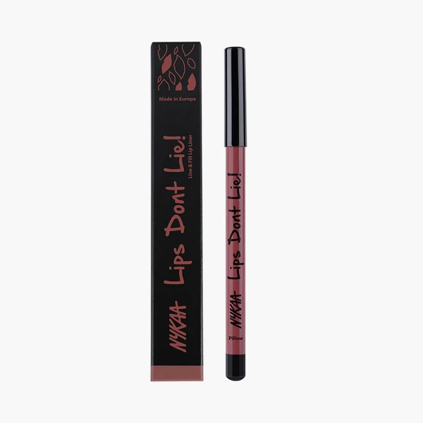 Nykaa Lips Don't Lie! Lip Liner Pillow Fight 1