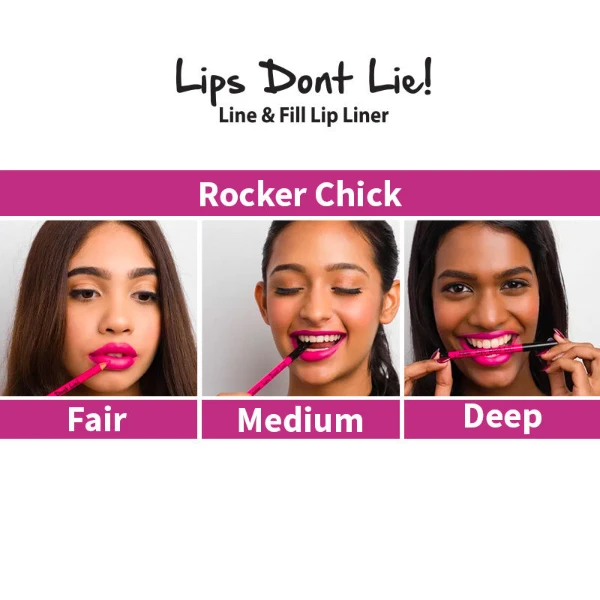 Nykaa Lips Dont Lie Lip Liner Rocker Chick 05 3