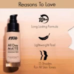 Nykaa Liquid Foundation For Normal To Combination Skin 2