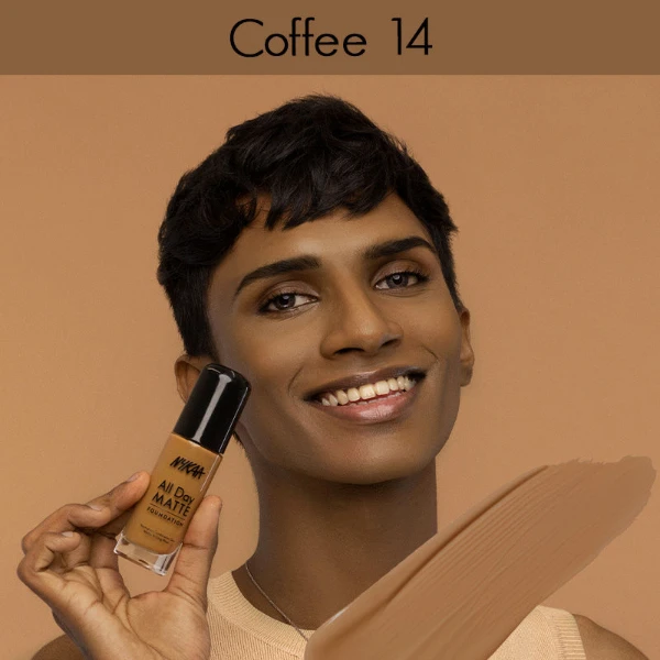 Nykaa Liquid Foundation For Normal To Combination Skin Coffee 14 2