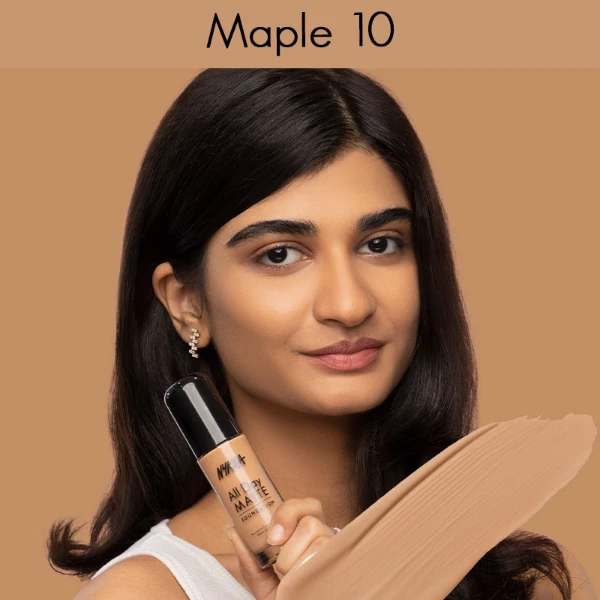 Nykaa Liquid Foundation For Normal To Combination Skin Maple 10 2