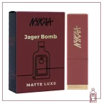 Nykaa Matte Luxe Lipstick Jager Bomb 4