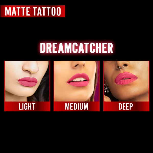 Nykaa Matte Tattoo Liquid Lipstick Dreamcatcher 3