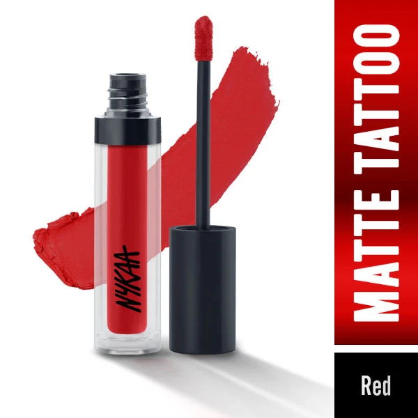 Nykaa Matte Tattoo Liquid Lipstick Evil Eye 1