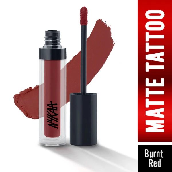 Nykaa Matte Tattoo Liquid Lipstick Rose 1