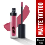 Nykaa Matte Tattoo Liquid Lipstick The Key 1