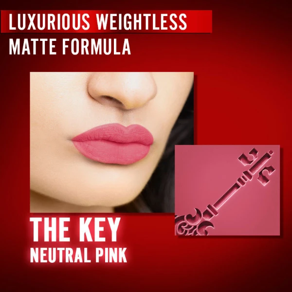 Nykaa Matte Tattoo Liquid Lipstick The Key 2