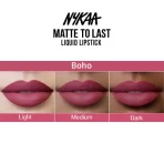 Nykaa Matte To Last! Transfer Proof Liquid Lipstick Boho 16 2