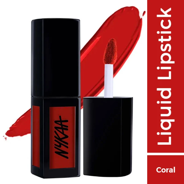 Nykaa Matte To Last! Transfer Proof Liquid Lipstick Guwa Hottie 03 1