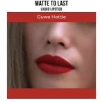 Nykaa Matte To Last! Transfer Proof Liquid Lipstick Guwa Hottie 03 4