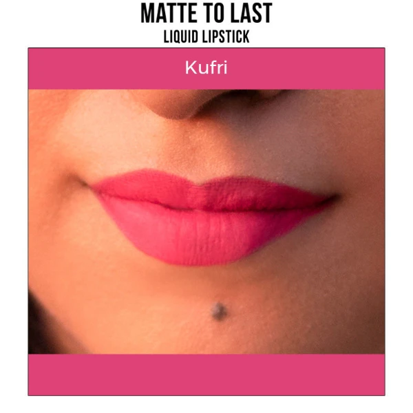 Nykaa Matte To Last! Transfer Proof Liquid Lipstick Kufri 21 2