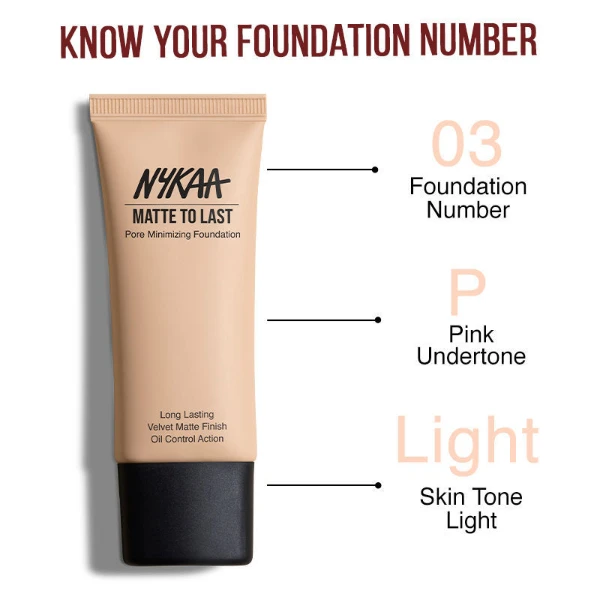 Nykaa Pore Minimizing Foundation 03p Light 2