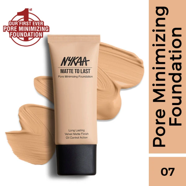 Nykaa Pore Minimizing Foundation 07n Medium 1