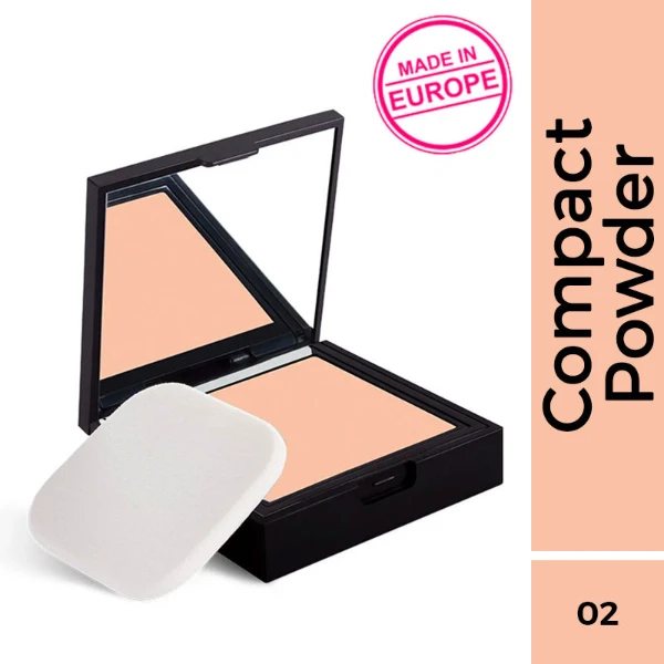 Nykaa Powder Compact Rose Beige 02