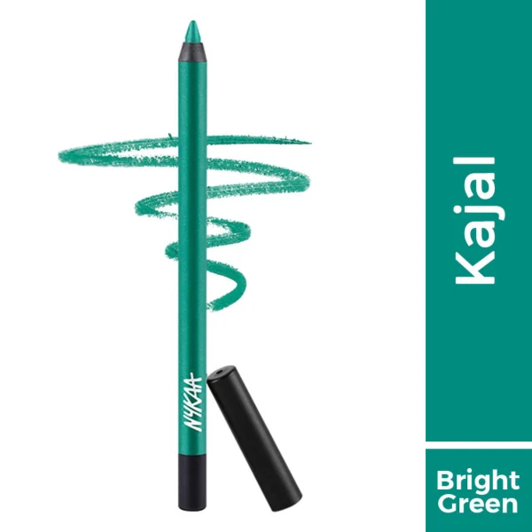 Nykaa Shimmer Eye Pencil Emerald Wand 1