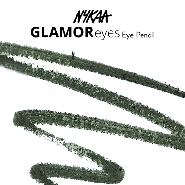 Nykaa Shimmer Eye Pencil Jade Jinx 2