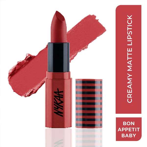 Nykaa So Creme! Creamy Matte Lipstick Bon Appetit Baby 1