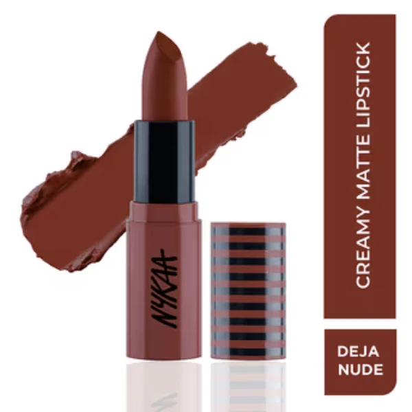 Nykaa So Creme! Creamy Matte Lipstick Deja Nude 1