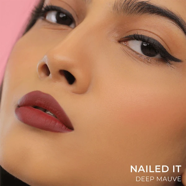 Nykaa So Creme! Creamy Matte Lipstick Nailed It 2