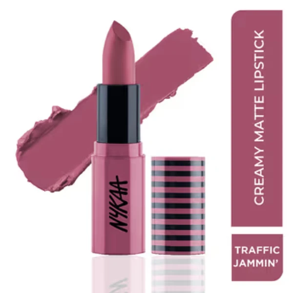 Nykaa So Creme! Creamy Matte Lipstick Traffic Jammin' 1