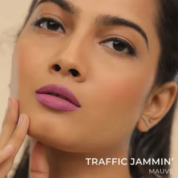 Nykaa So Creme! Creamy Matte Lipstick Traffic Jammin' 2