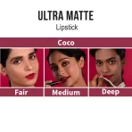 Nykaa Ultra Matte Lipstick Coco 17 3