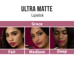 Nykaa Ultra Matte Lipstick Grace 07 3