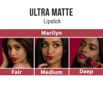 Nykaa Ultra Matte Lipstick Marilyn 10 3