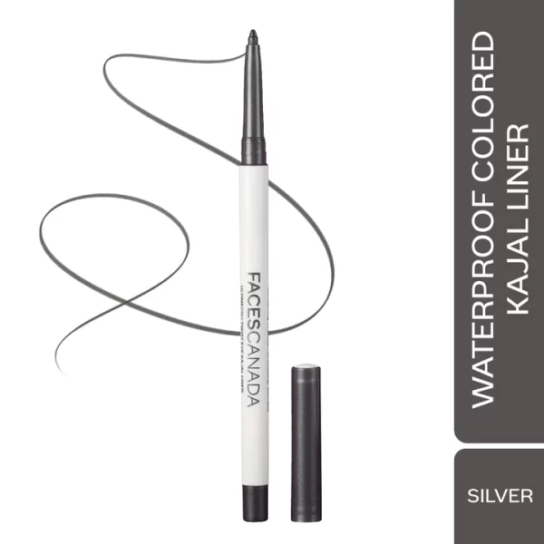 Ultime Pro Twist Eye Kajal Liner Silver 01 D