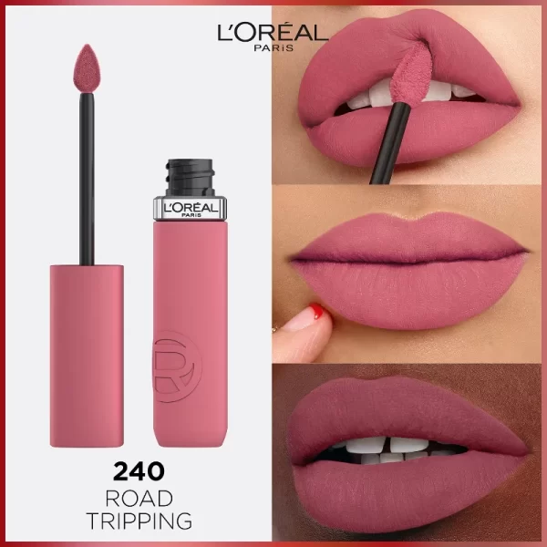 L'oreal Paris Infallible Matte Resistance Liquid Lipstick 240 Road Tripping 2