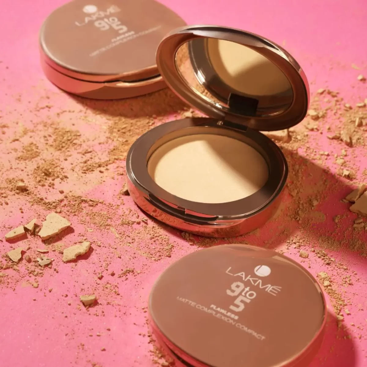 Lakme 9 To 5 Flawless Matte Complexion Compact Melon