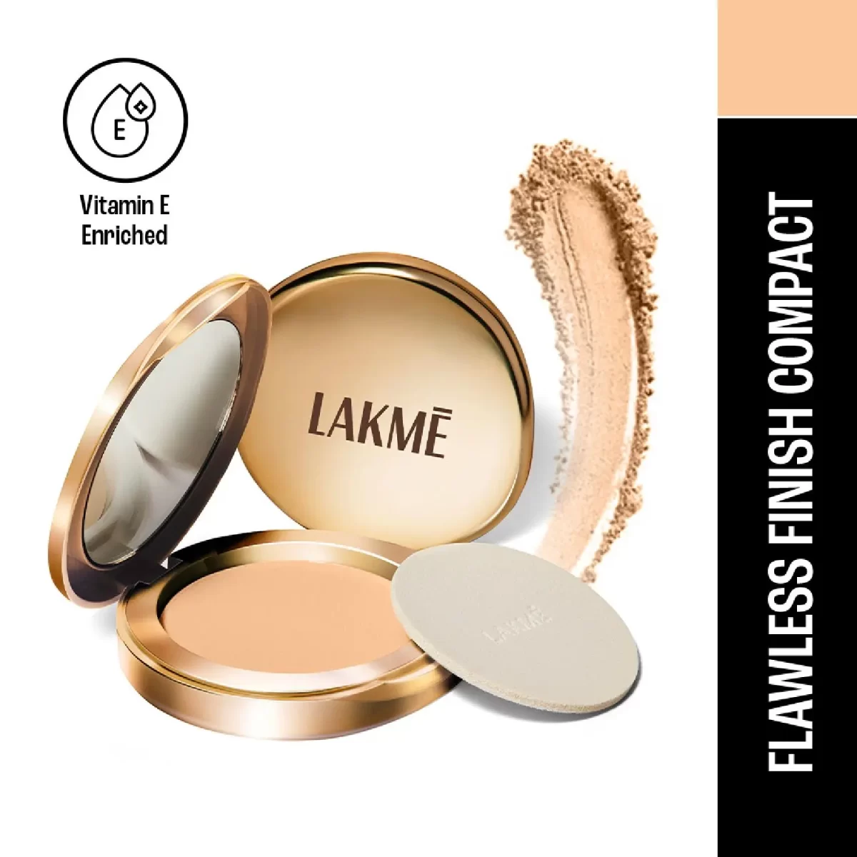 Lakme 9 To 5 Flawless Matte Complexion Compact Melon 1