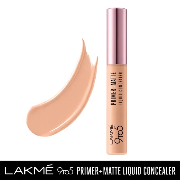 Lakme 9 To 5 Primer + Matte Liquid Concealer 10 Ivory 2