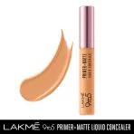 Lakme 9 To 5 Primer + Matte Liquid Concealer 16 Sand 2