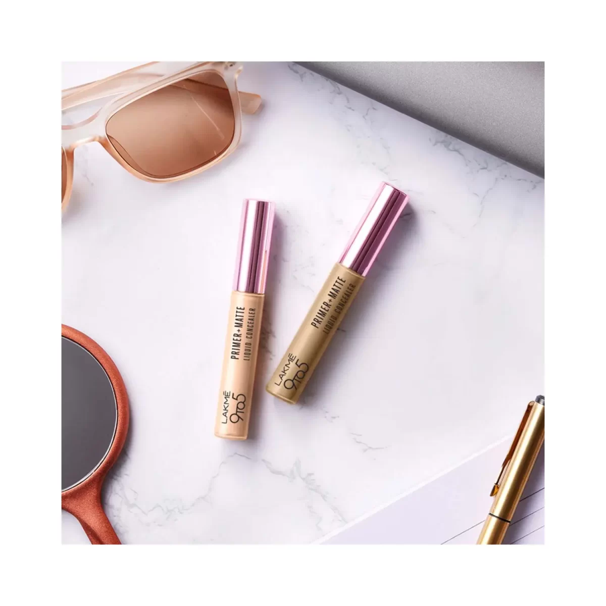 Lakme 9 To 5 Primer + Matte Liquid Concealer (2)