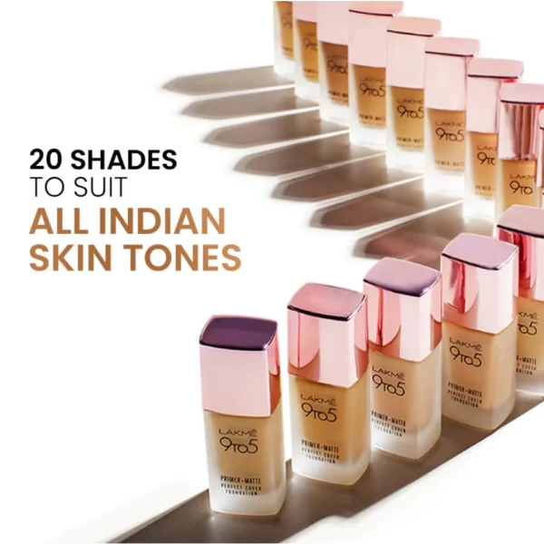 Lakme 9 To 5 Primer + Matte Perfect Cover Foundation