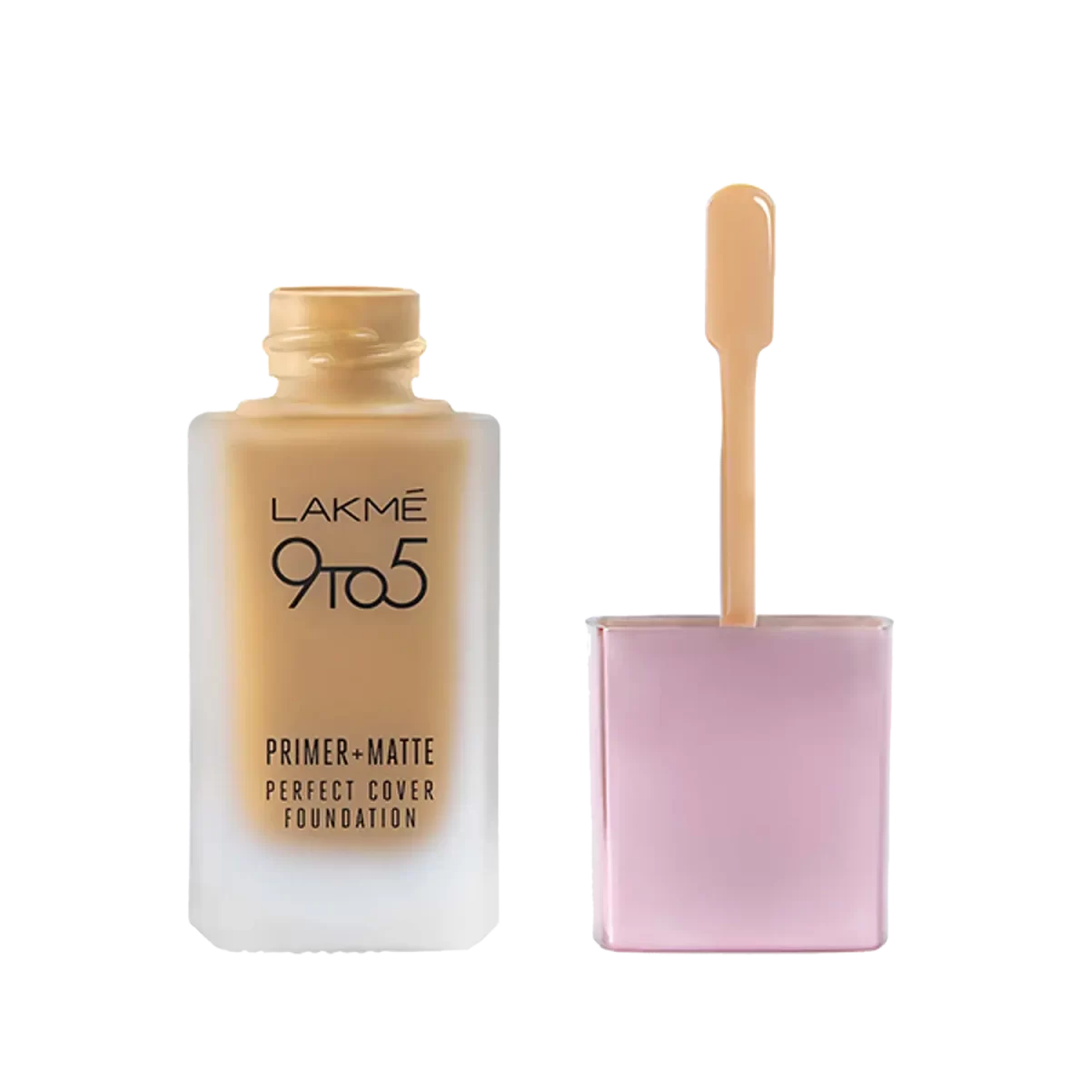 Lakme 9 To 5 Primer + Matte Perfect Cover Foundation W120 Warm Creme 3