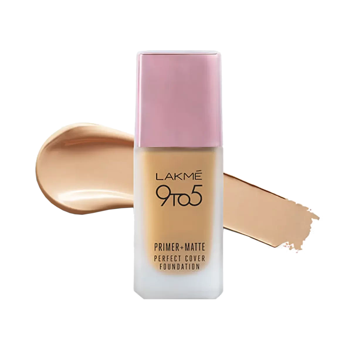 Lakme 9 To 5 Primer + Matte Perfect Cover Foundation W120 Warm Creme 4