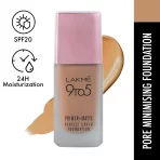 Lakme 9 To 5 Primer + Matte Perfect Cover Foundation W320 Warm Caramel 4