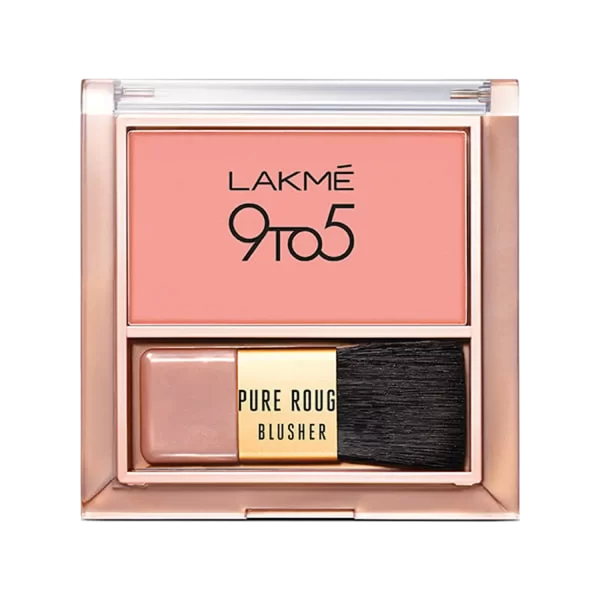 Lakme 9 To 5 Pure Rouge Blusher Nude Flush 1