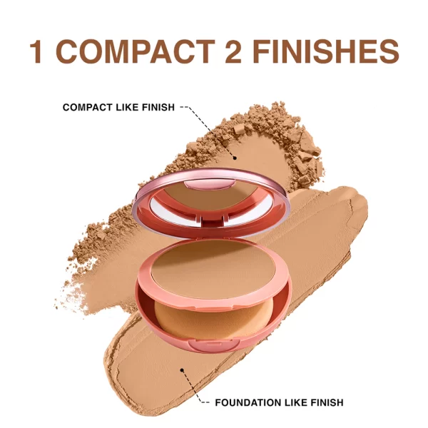 Lakme 9 To 5 Wet & Dry Compact 34 Almond 2