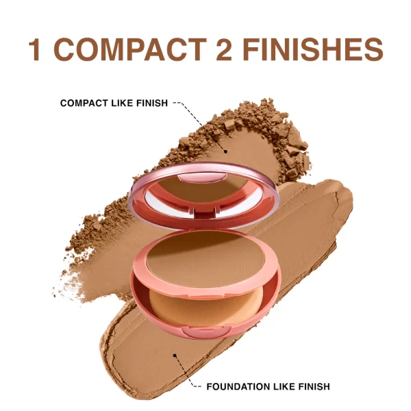 Lakme 9 To 5 Wet & Dry Compact 38 Walnut 2