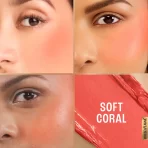 Lakme 9 To 5 Powerplay Velvet Creme Blush Soft Coral 3