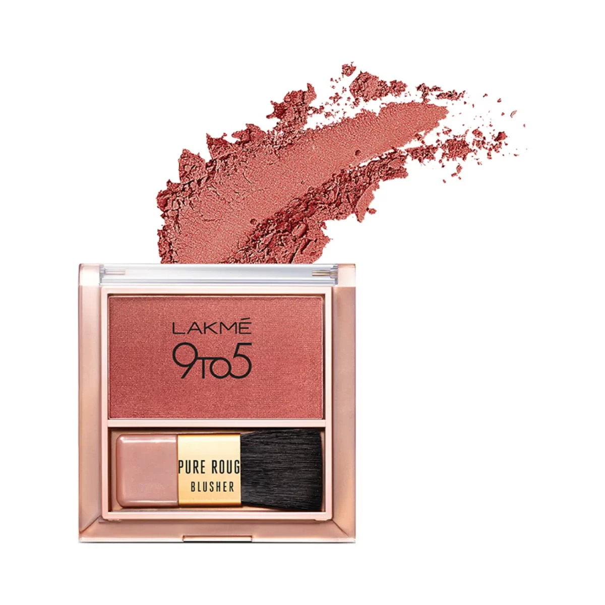 Lakme 9to5 Pure Rouge Blusher Peach Affair 3