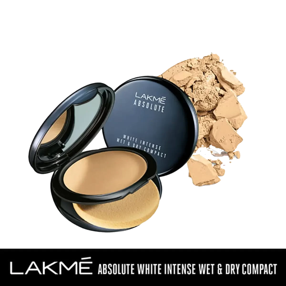 Lakme Absolute White Intense Wet & Dry Compact Rose Creme 02 4