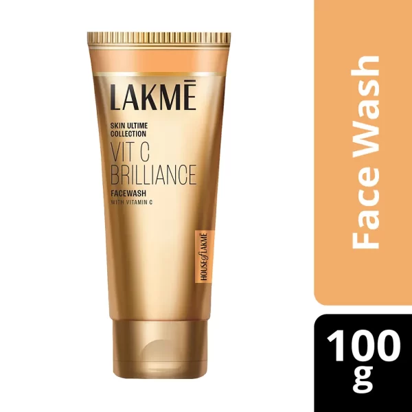 Lakme 9 To 5 Vitamin C 100% Soap Free Face Wash With Lemon Extract And Gentle Exfoliating Beads 1