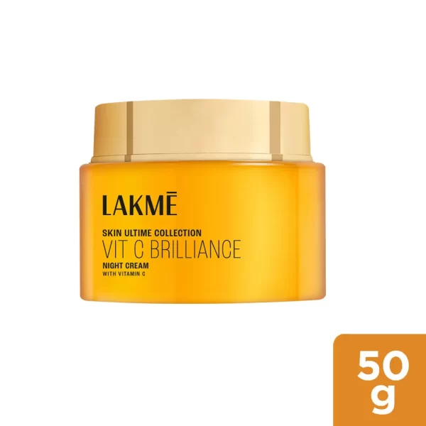 Lakme 9 To 5 Vitamin C+ Night Cream With Vitamin C Murumuru Butter & Shea Butter 1