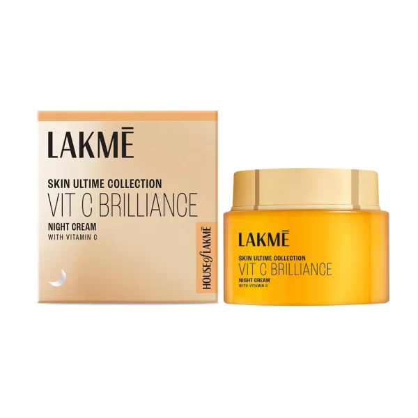 Lakme 9 To 5 Vitamin C+ Night Cream With Vitamin C Murumuru Butter & Shea Butter 2