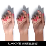 Lakme Absolute Gel Stylist Nail Color 93 Macaroon 3