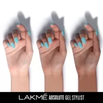 Lakme Absolute Gel Stylist Nail Color 95 Snow Cone 3